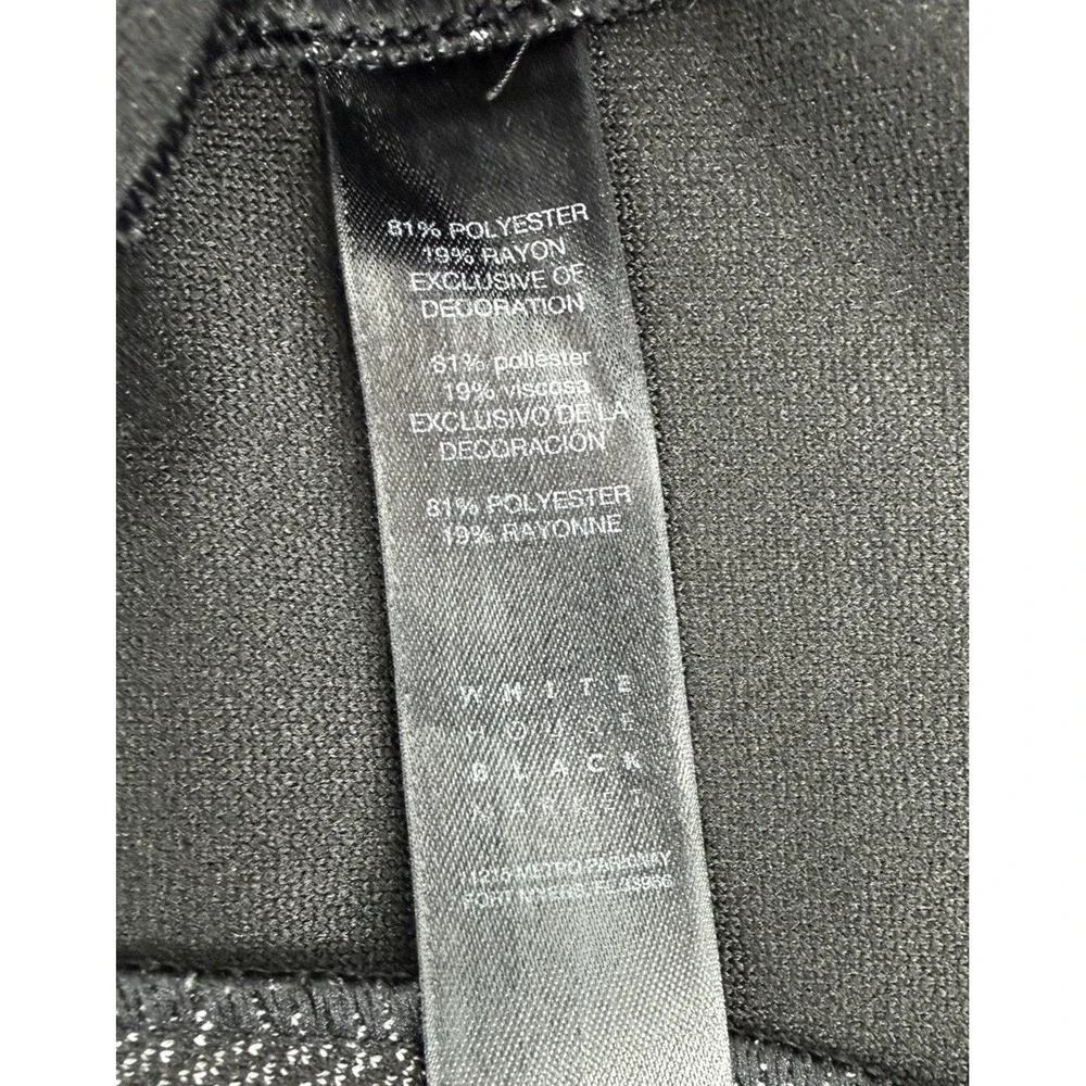 White House Black Market Gray Black Tweed Suit Blazer Jacket Career Women 10 EUC